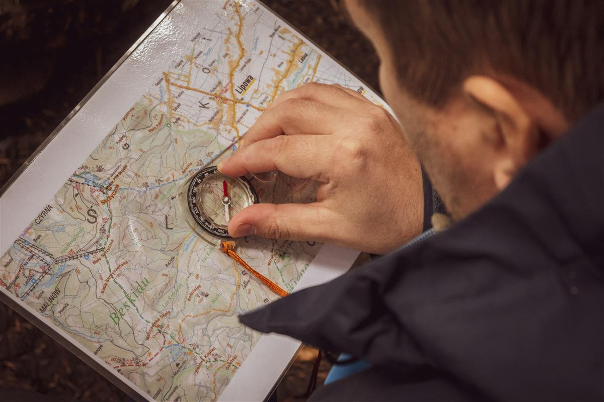 Lectura de mapa en ruta